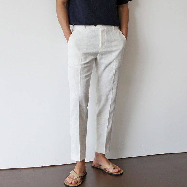Elegant OLD MONEY Linen Pants for Timeless Style & Comfort Old Money Monaco best seller
