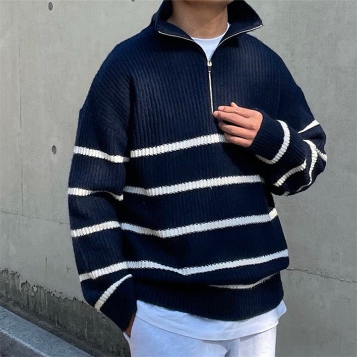 OLD MONEY Luxe Quarter Zip Sweater - Tijdloze Elegantie & Comfort Old Money Monaco best seller
