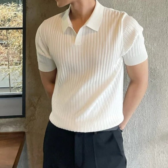 OLD MONEY Slim Fit Polo - Timeless Elegance & Comfort Old Money Monaco POLO