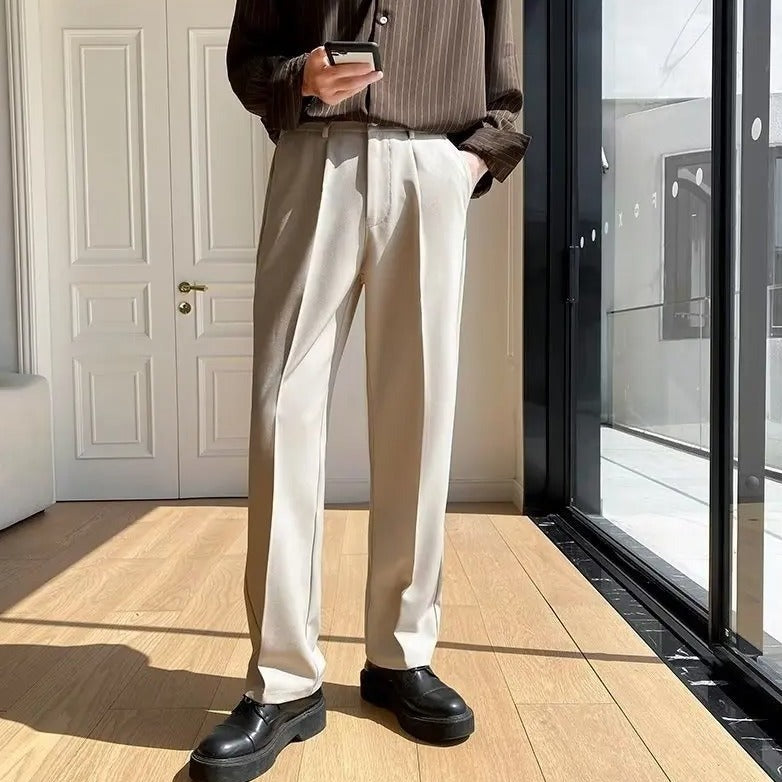 OLD MONEY Tailored Fitted Trousers - Timeless Elegance & Comfort Old Money Monaco PANT